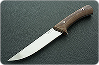 Нож Пикник накладки текстолит, 95х18, цельнометаллический : фото 2