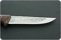 Нож Пикник накладки текстолит, 95х18, цельнометаллический : фото 7