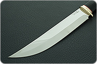 Нож Атаман наборная кожа, 95х18, латунь : фото 3