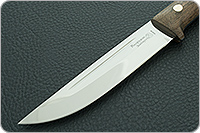 Нож Риф накладки орех, 95х18, цельнометаллический : фото 3