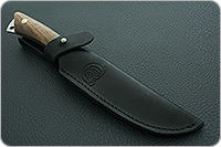 Нож Риф накладки орех, 95х18, цельнометаллический : фото 11