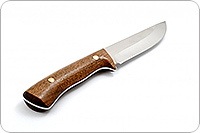 Нож Риф 115 ЦМ накладки орех, 95х18, цельнометаллический : фото 2
