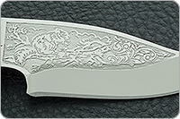 Нож Малек береста, 95х18, текстолит : фото 7