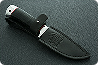 Нож Малек-2 наборная кожа, 95х18, алюминий : фото 9