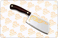 Набор кухонных ножей+ топорик накладки текстолит, 95х18, цельнометаллический : фото 4