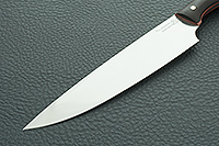 Нож кухонный Большой цельнометаллический накладки граб, 95х18, цельнометаллический : фото 3