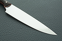 Нож кухонный Большой цельнометаллический накладки граб, 95х18, цельнометаллический : фото 4