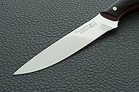 Кухонный нож Средний цельнометаллический накладки граб, 95х18, цельнометаллический : фото 3