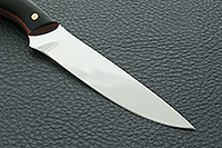 Кухонный нож Средний цельнометаллический накладки граб, 95х18, цельнометаллический : фото 4