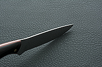 Кухонный нож Средний цельнометаллический накладки граб, 95х18, цельнометаллический : фото 8