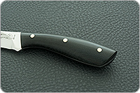 Нож кухонный Малый цельнометаллический накладки граб, 95х18, цельнометаллический : фото 6