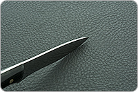 Нож кухонный Малый цельнометаллический накладки граб, 95х18, цельнометаллический : фото 7