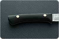 Нож Риф накладки граб, 95х18, цельнометаллический : фото 5