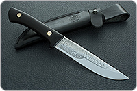 Нож Риф накладки граб, 95х18, цельнометаллический : фото 10