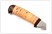 Нож Грибник береста, 95х18, текстолит : фото 4