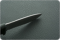 Нож Грибник наборная кожа, 95х18, текстолит : фото 9