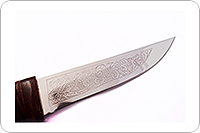 Нож Пикник-2 наборная кожа, эи-107, текстолит : фото 3