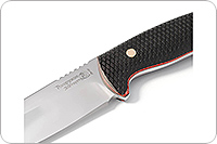 Нож Артыбаш 115 (с насечками) 95х18, цельнометаллический : фото 3