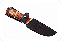 Нож Сталкер-2 наборная кожа, 95х18, текстолит : фото 4