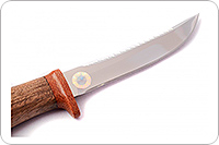 Нож Рыбак орех, 95х18, текстолит : фото 3