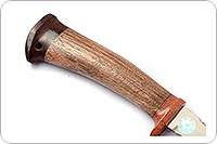 Нож Рыбак орех, 95х18, текстолит : фото 4