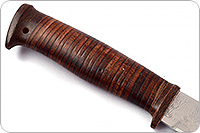 Нож Попутчик наборная кожа, 95х18, текстолит : фото 4