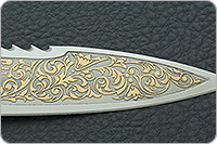 Нож Спас-6 стабилизированный кап, 95х18, алюминий : фото 9