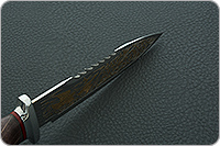 Нож Спас-6 стабилизированный кап, 95х18, алюминий : фото 10