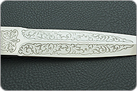 Кинжал охотничий-С  наборная кожа, 95х18, алюминий : фото 7