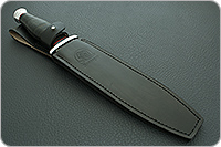 Кинжал охотничий-С  наборная кожа, 95х18, алюминий : фото 10