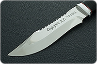 Нож Тайга наборная кожа, 95х18, алюминий : фото 3