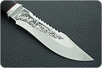 Нож Тайга наборная кожа, 95х18, алюминий : фото 4