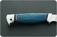 Нож Сталкер стабилизированный кап, 95х18, алюминий : фото 5