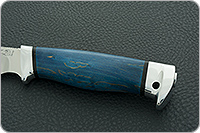 Нож Сталкер стабилизированный кап, 95х18, алюминий : фото 6