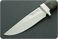 Нож Малек-2 стабилизированный кап, 95х18, алюминий : фото 3