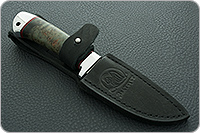 Нож Малек-2 стабилизированный кап, 95х18, алюминий : фото 10