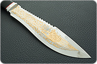 Мачете Малыш наборная кожа, 95х18, алюминий : фото 4