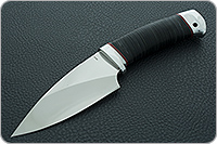 Нож Утес наборная кожа, 95х18, алюминий : фото 2