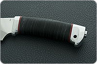 Нож Утес наборная кожа, 95х18, алюминий : фото 3