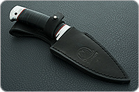 Нож Утес наборная кожа, 95х18, алюминий : фото 6