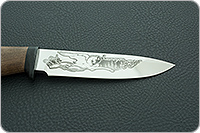 Нож Артыбаш орех, 95х18, текстолит : фото 7