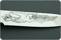 Нож Артыбаш орех, 95х18, текстолит : фото 8