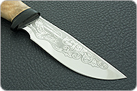 Нож Сталкер кап березовый, 95х18, текстолит : фото 4