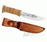 Нож охотничий НС-01  береста, х50crmov15, текстолит : фото 2