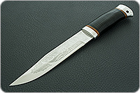 Нож охотничий НС-09  наборная кожа, х50crmov15, алюминий : фото 2