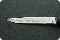 Нож охотничий НС-09  наборная кожа, х50crmov15, алюминий : фото 7