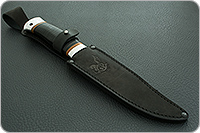 Нож охотничий НС-09  наборная кожа, х50crmov15, алюминий : фото 12