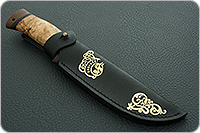 Нож туристический НС-49  кап березовый, х50crmov15, текстолит : фото 12