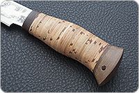 Нож охотничий НС-02  береста, х50crmov15, текстолит : фото 6
