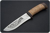 Нож охотничий НС-12  береста, х50crmov15, текстолит : фото 2